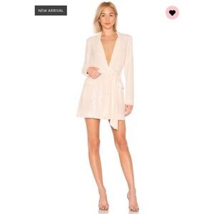 LPA Eleanora Sequin Shirt Dress Size XS